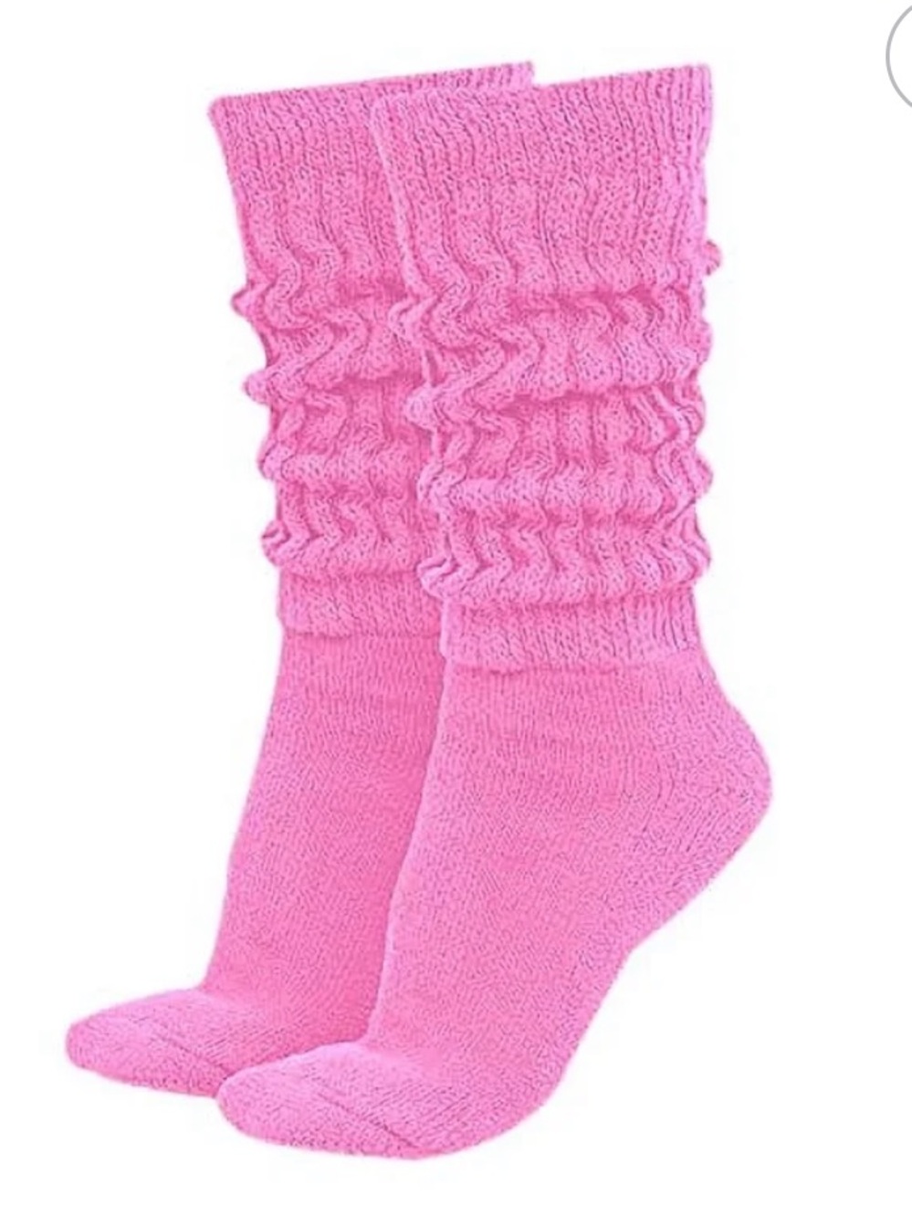 Slouchy Skippy Clause Thick Cozy Socks - Pink Mix - Unbranded - Picture 3 of 8